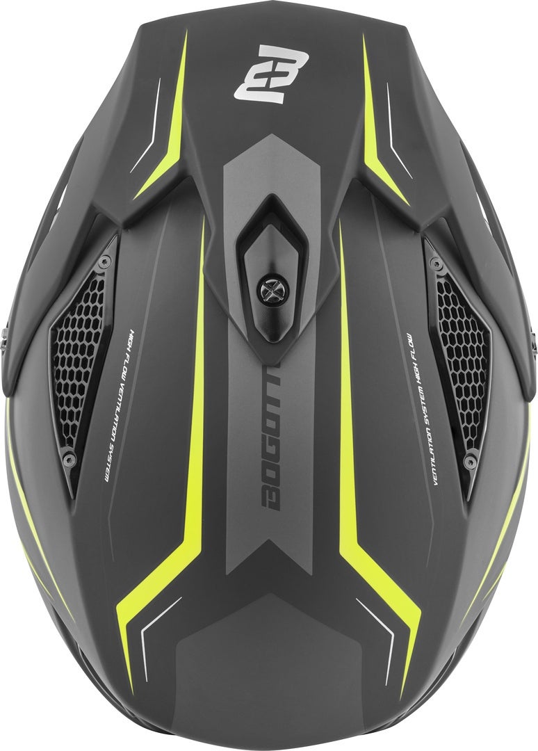 Bogotto Radic WN-ST 22.06 Casco giallo/nero M Figura 8