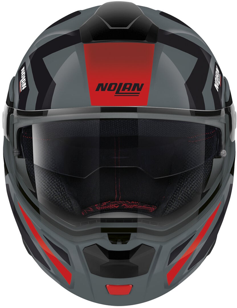 Nolan N90-3 Laneway N-Com Klapphelm grau/schwarz/rot XXL (63) Abbildung 3