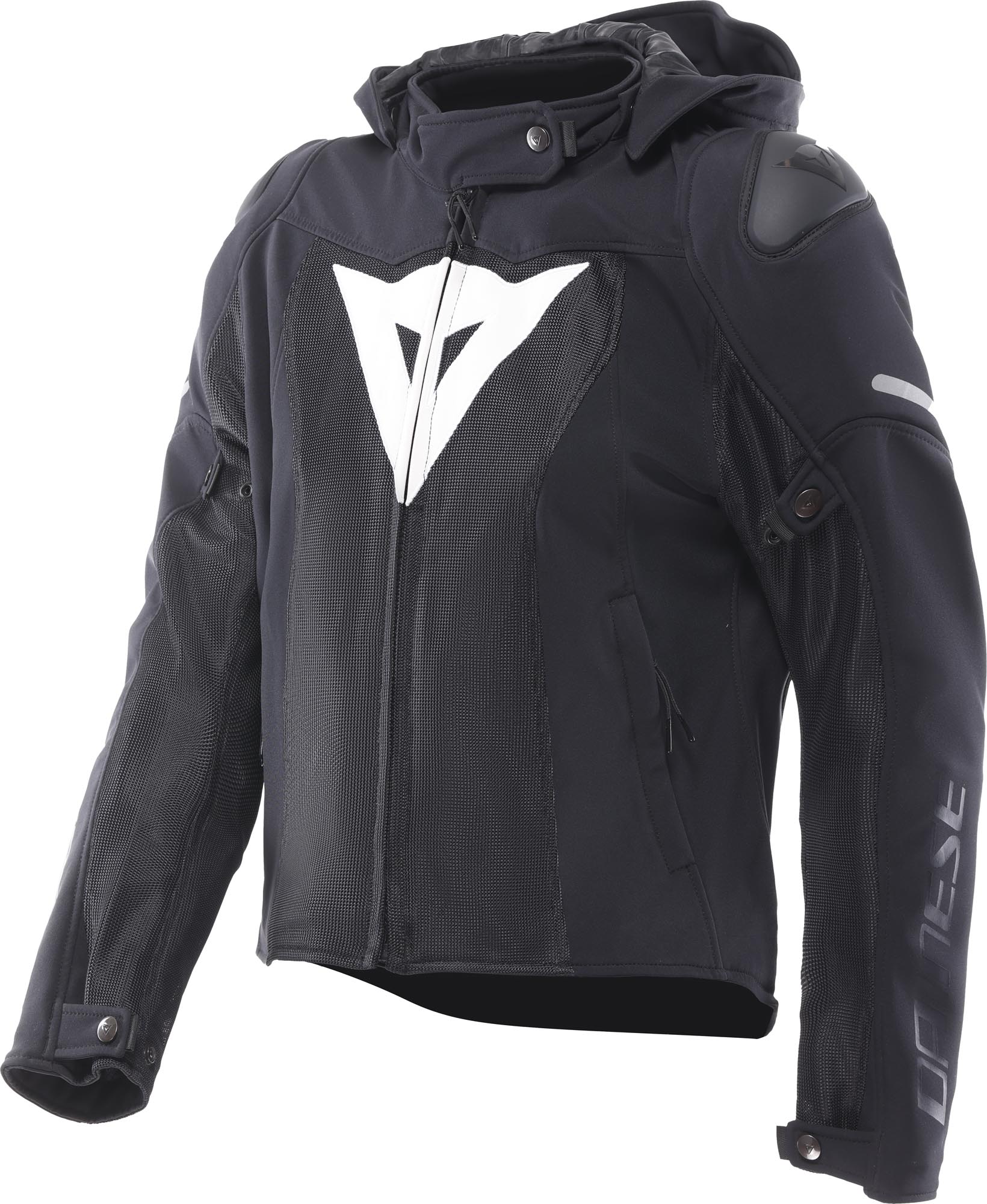 Dainese Super Sprint Air Ladies Motorcycle Textile Jacket black/white 52 Figure 1