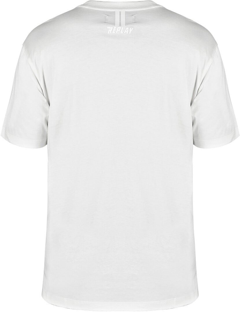 Replay Logo T-Shirt weiß XL Abbildung 2