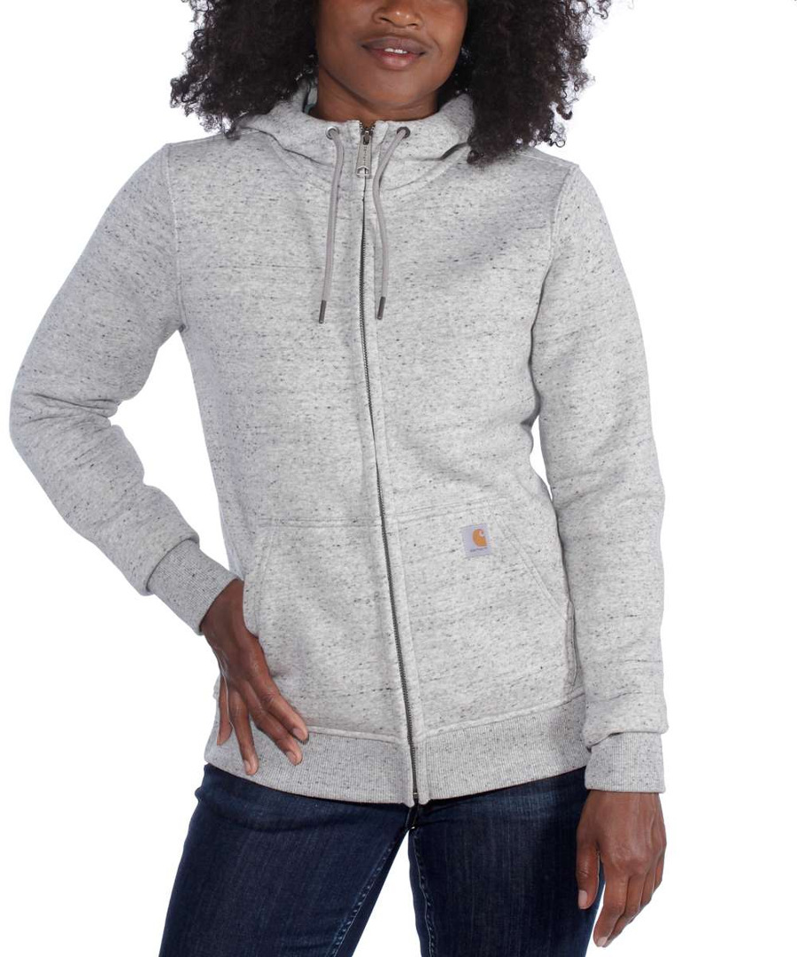 Carhartt Clarksburg Full Zip Hanorac pentru doamne Gri XS Figura 4
