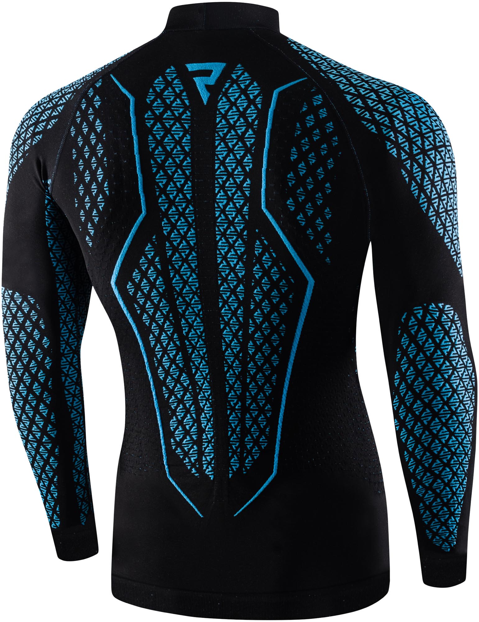 Rebelhorn Therm 2 Long Sleeve Functional Shirt black/blue M Figure 2