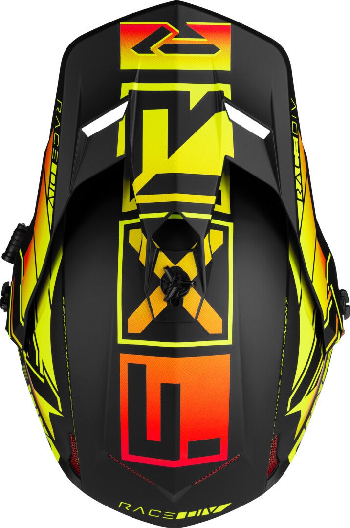 FXR Clutch X Evo Snescooter hjelm sort/gul/rød M (57/58) Figur 2