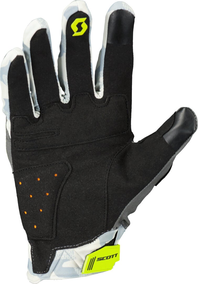 Scott X-Plore D30 Motocross handsker grå/gul XL Figur 2