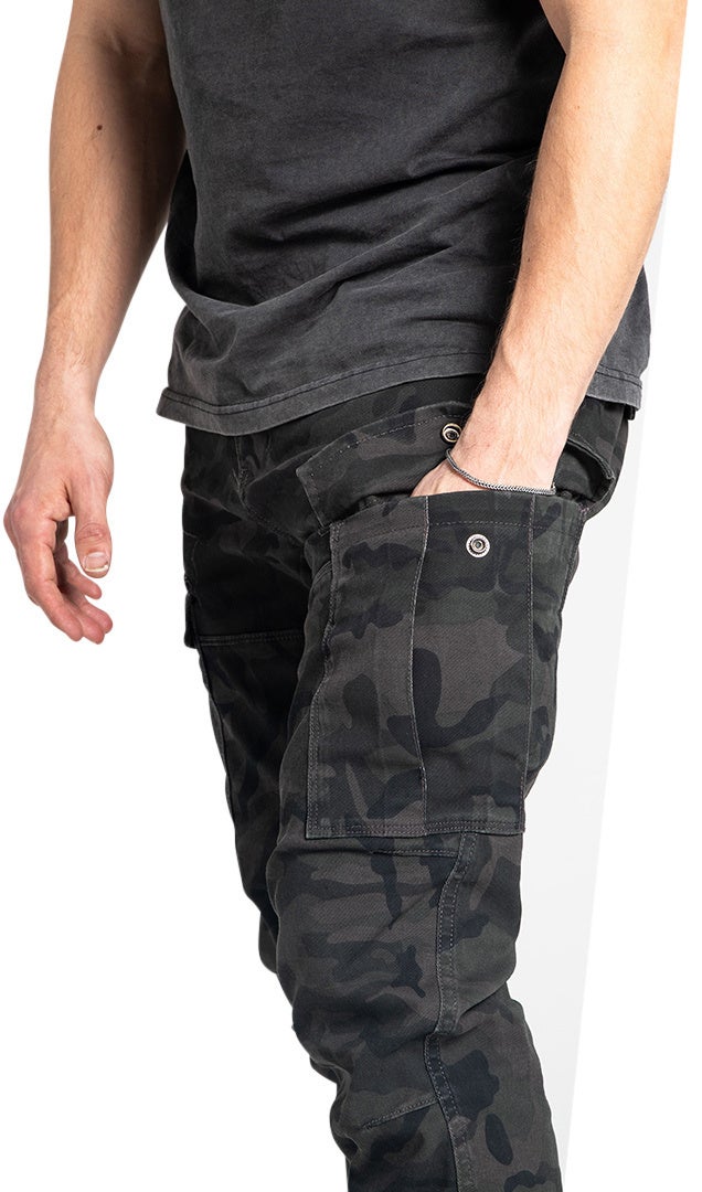 John Doe Stroker Cargo XTM Motorrad Textilhose camouflage 33 L34 Abbildung 13