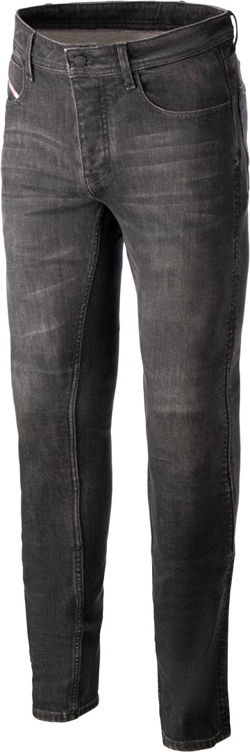 Alpinestars AS-DSL Toru Tech Riding Slim Fit Motorcykel tekstil bukser Sort vask 31 Figur 1