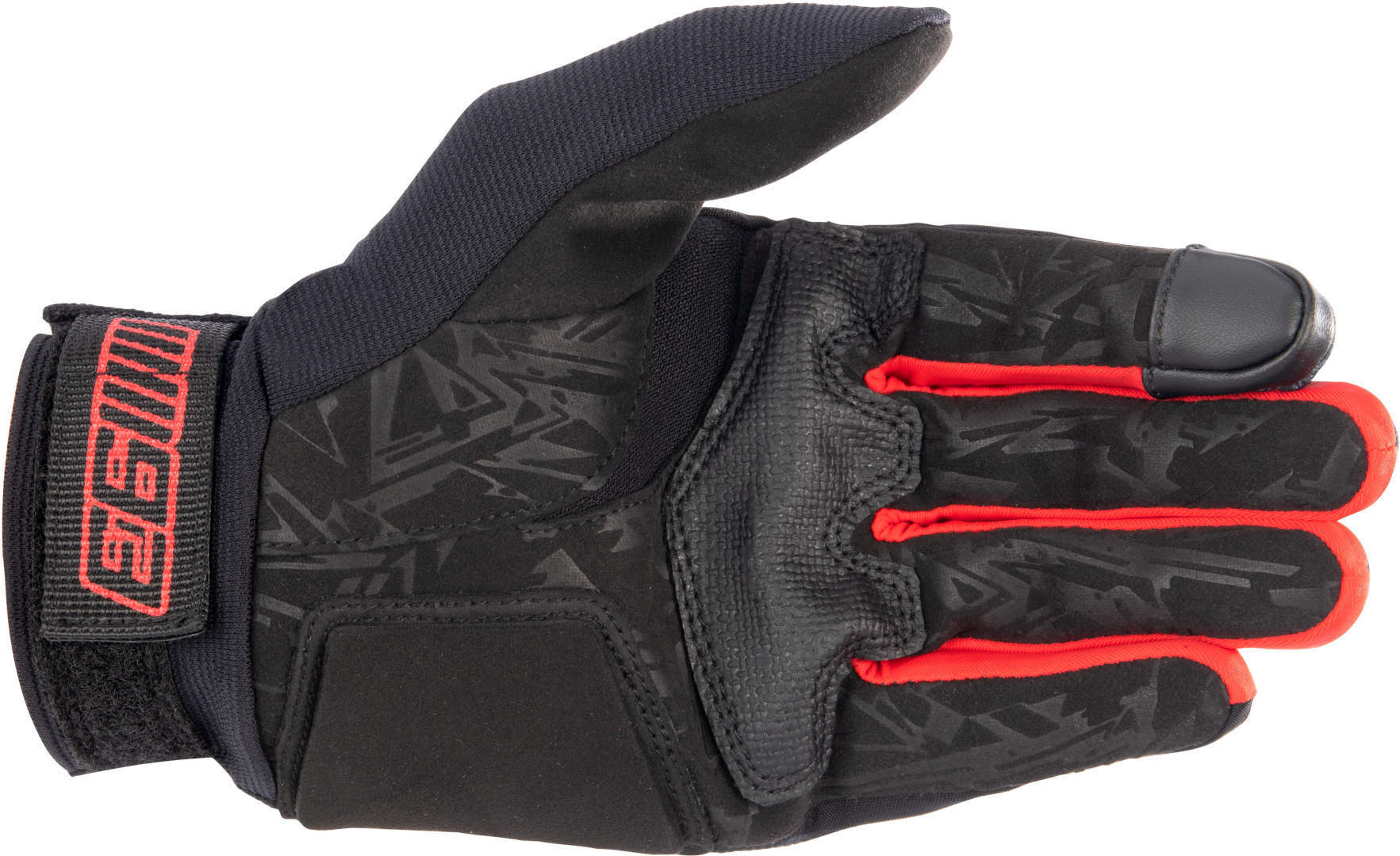 Alpinestars Aragon Motorradhandschuhe schwarz/grau/rot M Abbildung 2