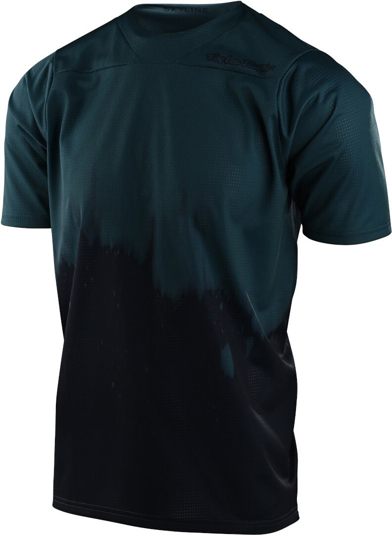 Troy Lee Designs Skyline Diffuze T-shirt til ungdomscykler Sort/mørkeblå M Figur 1