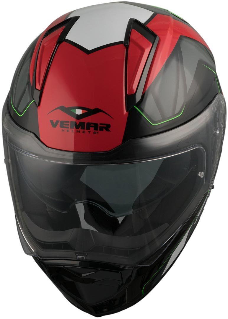 Vemar Zephir JMC Casco nero/verde/rosso L (59/60) Figura 2