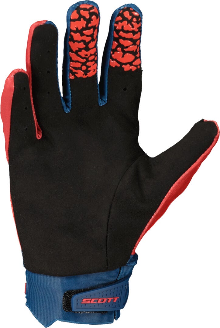 Scott Evo Track Kinder Motocross Handschuhe blau/rot S Abbildung 2