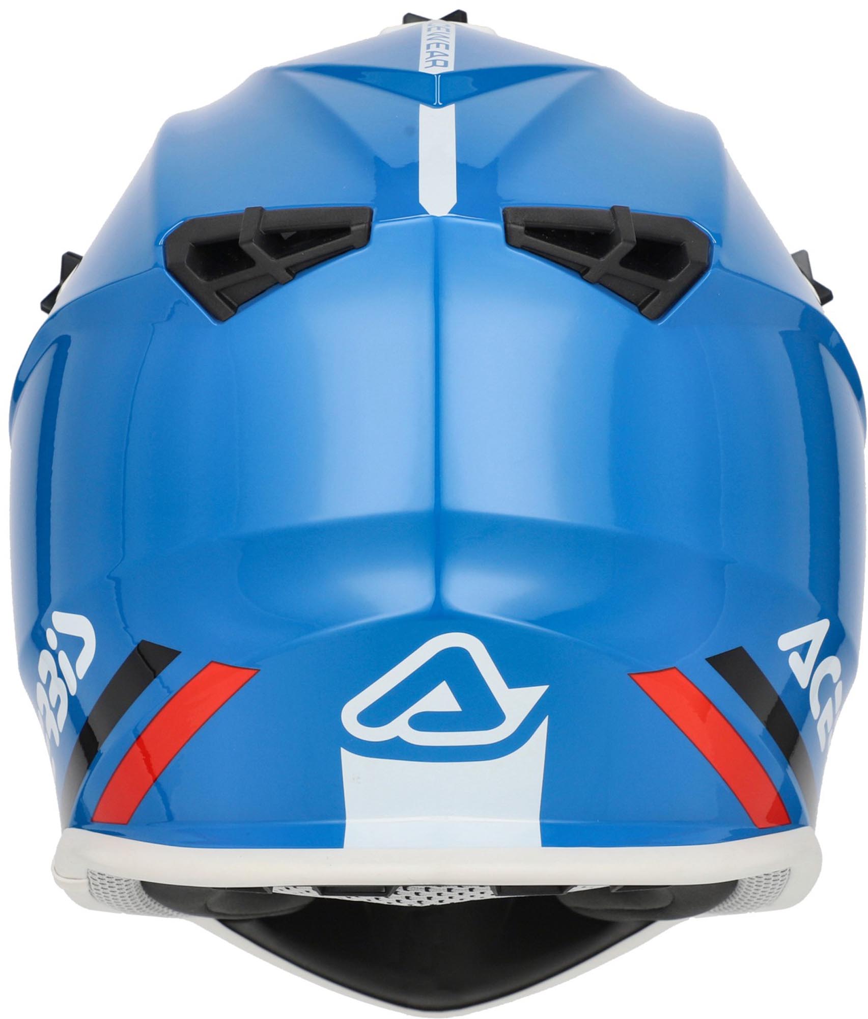 Acerbis Linear Solid Casco de motocross azul/blanco XXL (63/64) Figura 6