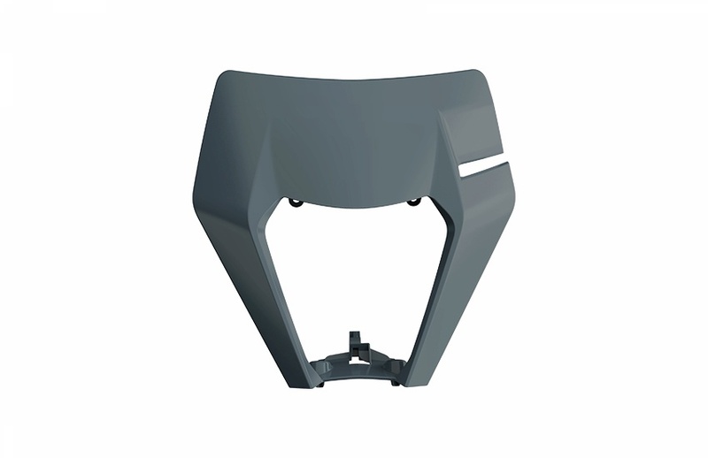POLISPORT Piastra faro KTM nera Figura 1