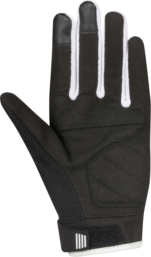Bering Breeze Mesh Mănuși pentru motociclete pentru doamne alb/negru M Figura 2