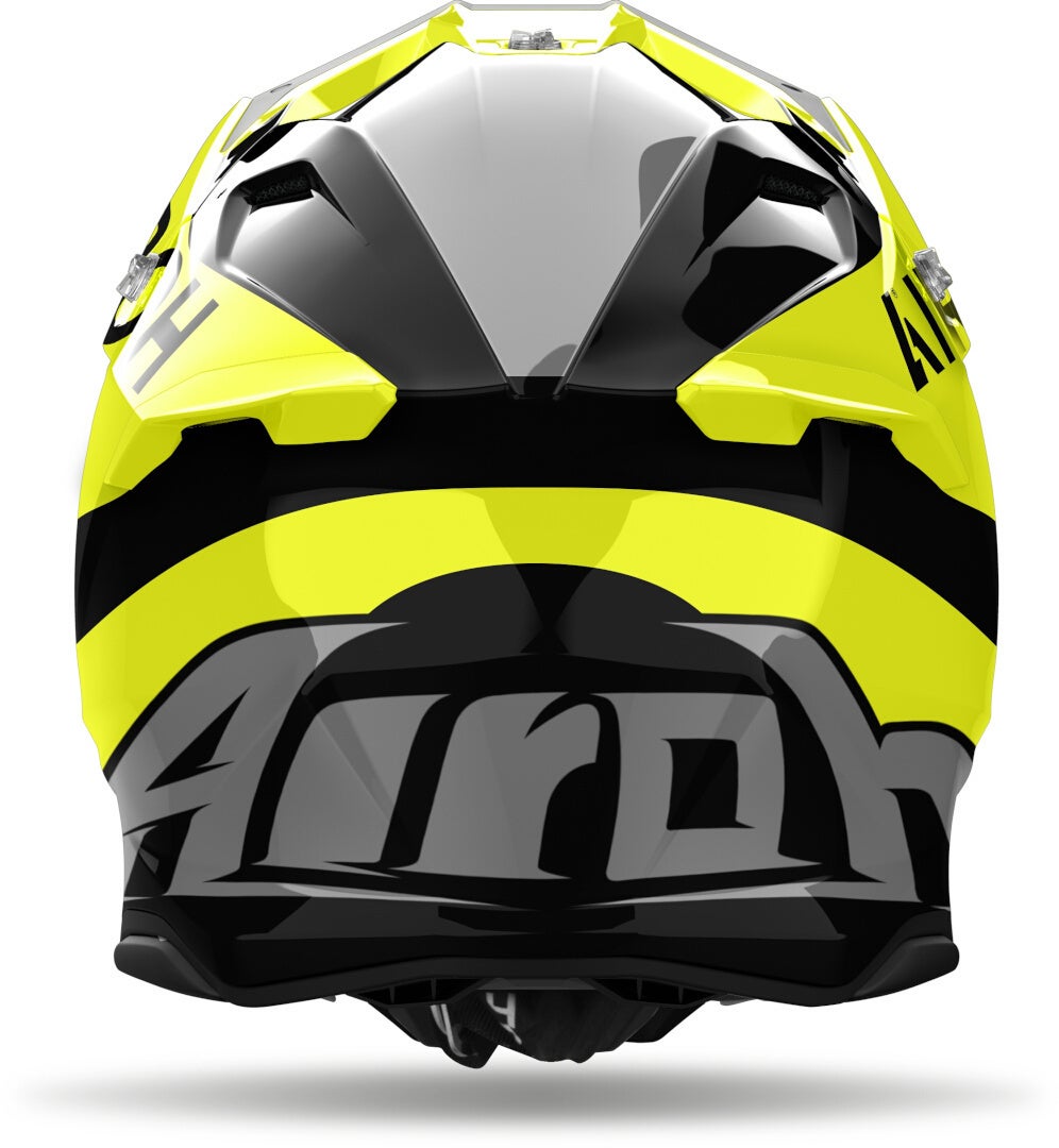 Airoh Twist 3 King Motocross hjelm sort/grå/gul L (59/60) Figur 3