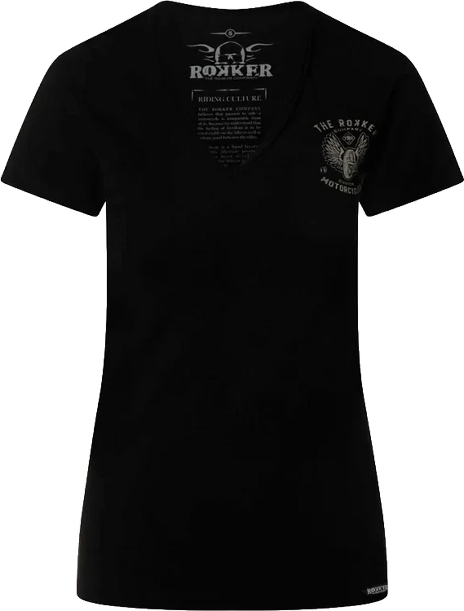 Rokker Flying Wheel Camiseta feminina Artigo principal Figura 1