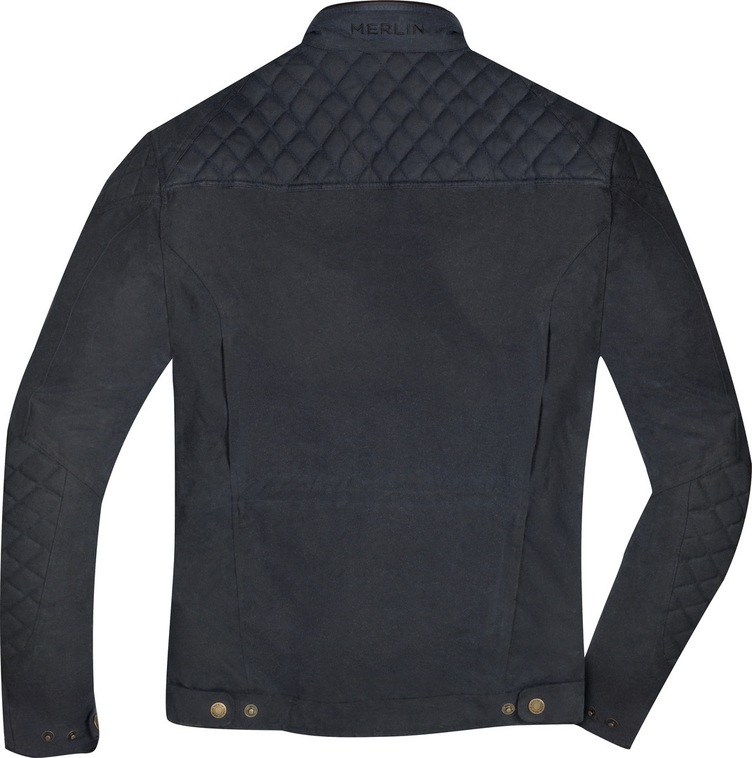 Merlin Yoxall II Jachetă ceruită pentru motocicletă Albastru bleumarin 3XL Figura 3