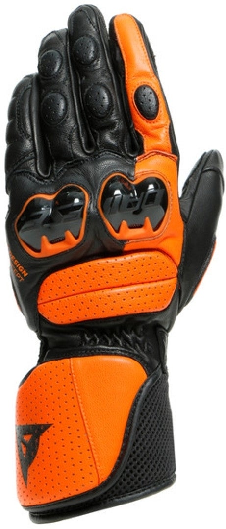 Dainese Impeto Motorcykel handsker sort/orange S Figur 1