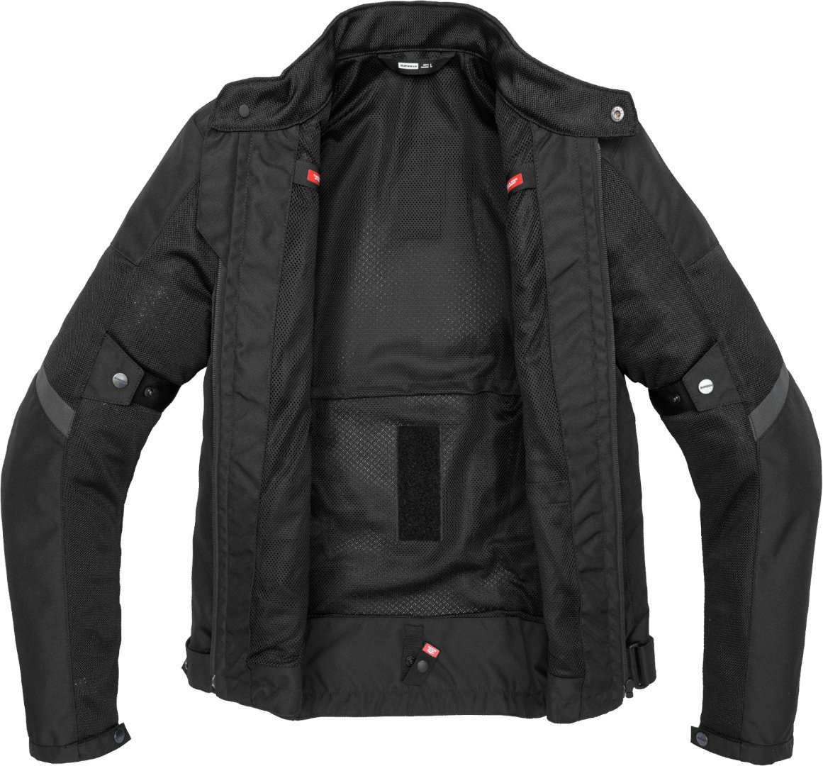Spidi Tek Net Motorradjacke schwarz M Abbildung 2