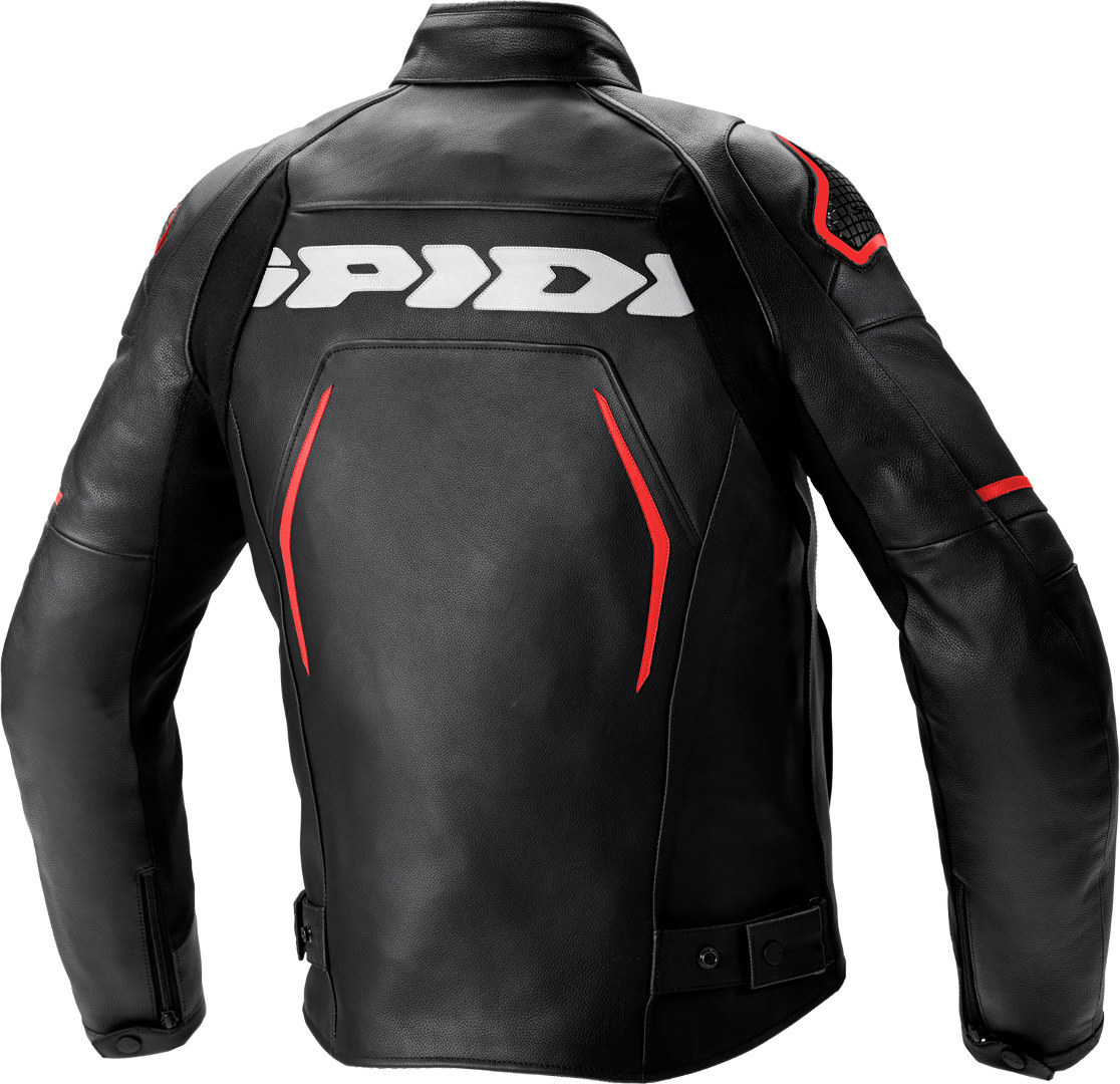 Spidi Evorider 2 Motorrad Lederjacke schwarz/rot 56 Abbildung 2