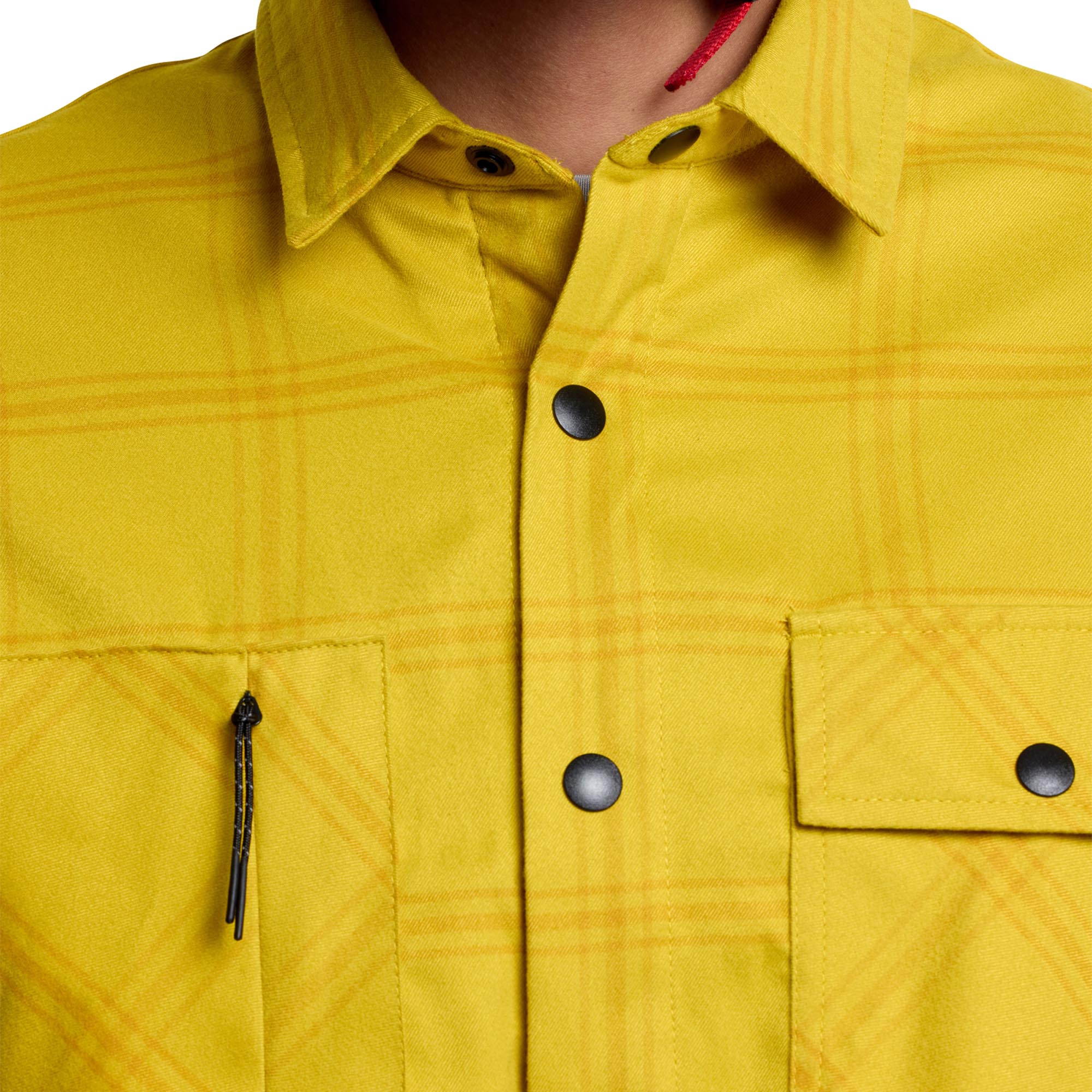 Troy Lee Designs Ruckus Ride Flannel Bicycle Shirt yellow XXL Figure 3