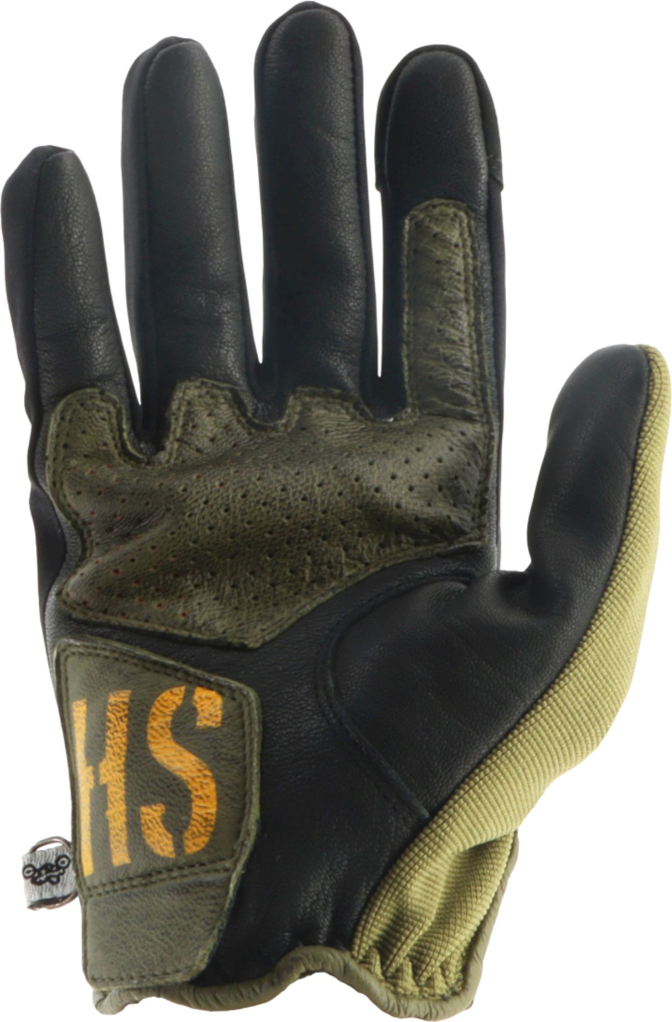Helstons Thunderbolt Motorcycle Gloves green/black 10 Figure 2