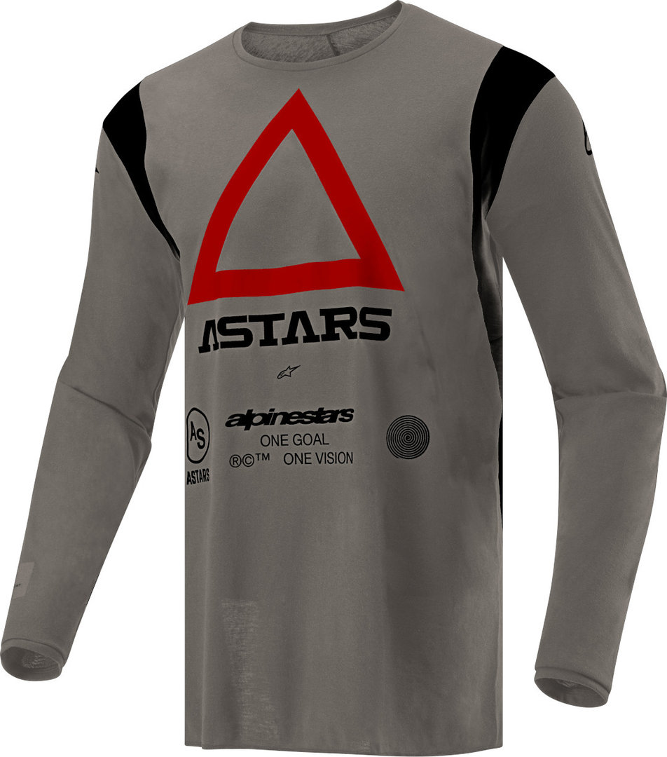 Alpinestars Techdura Tricou de motocross Taupe XL Figura 1