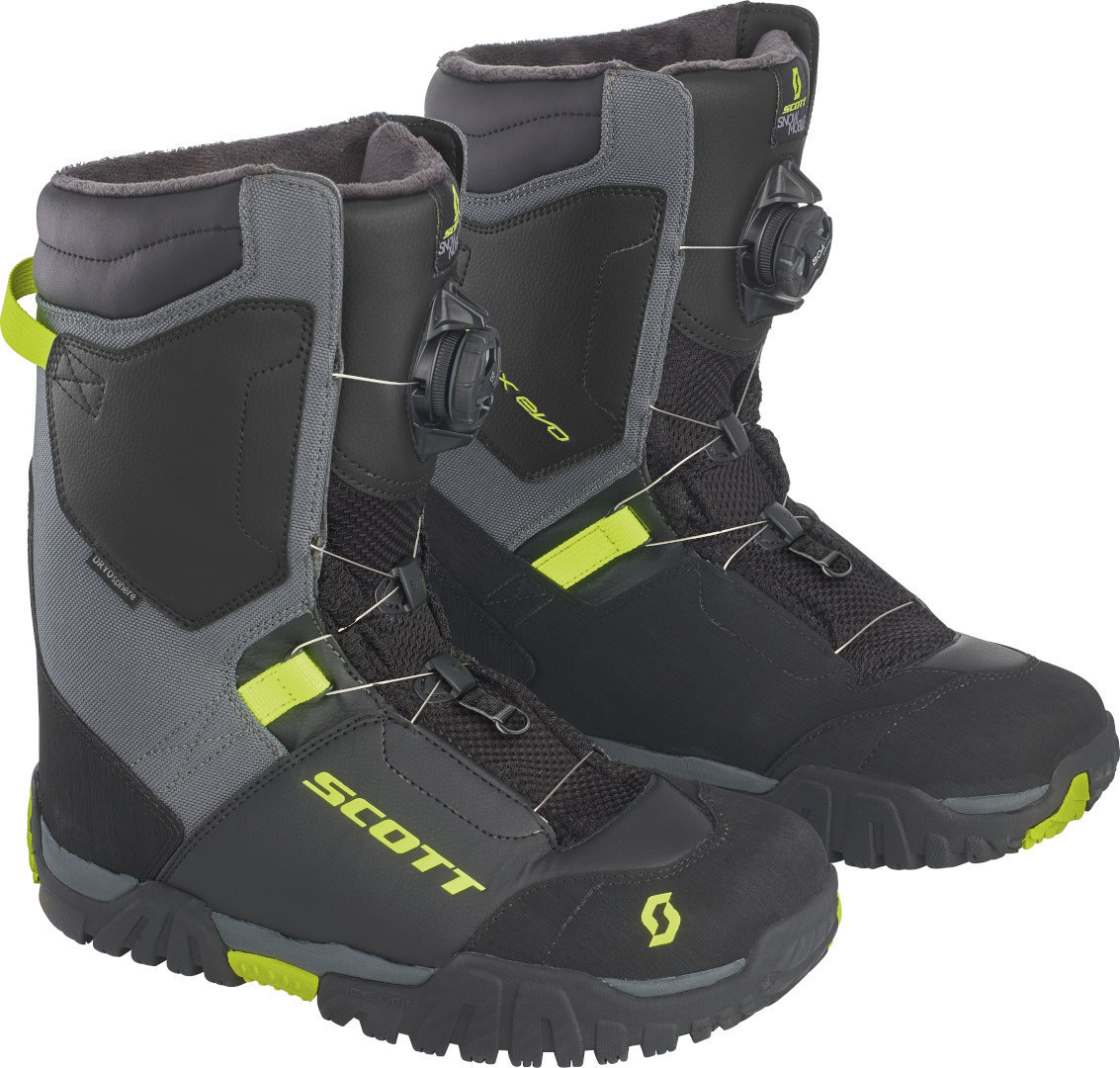 Scott X-Trax Evo SMB Snowmobile Boots black/neon-yellow 40 Figure 1