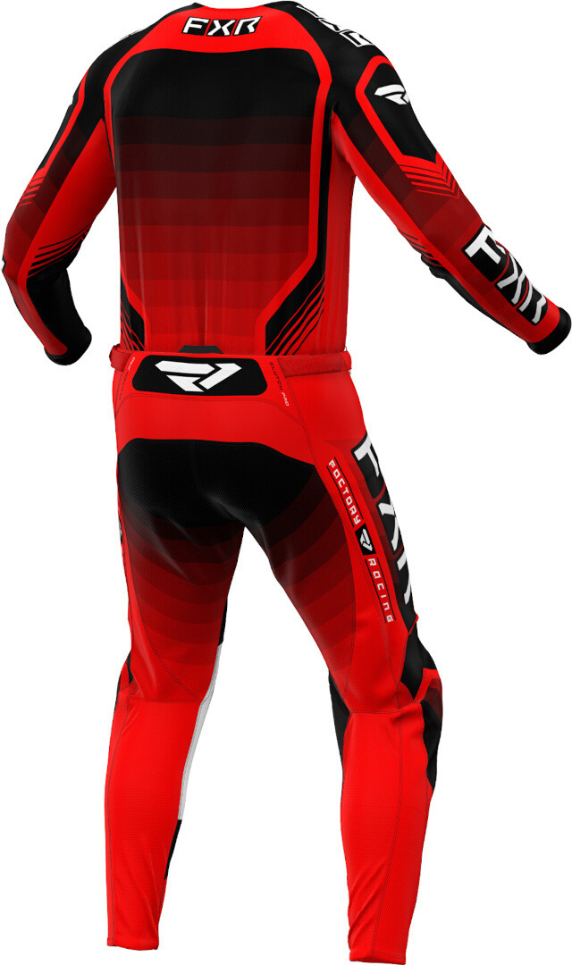 FXR Clutch Pro 2024 Motocross Pants red/white/black 36 Figure 2