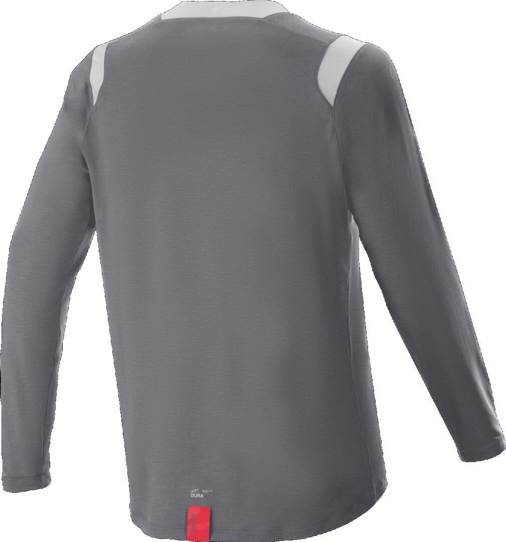 Side view of Alpinestars A-Dura Dri Wool Long Sleeve Bicycle Jersey