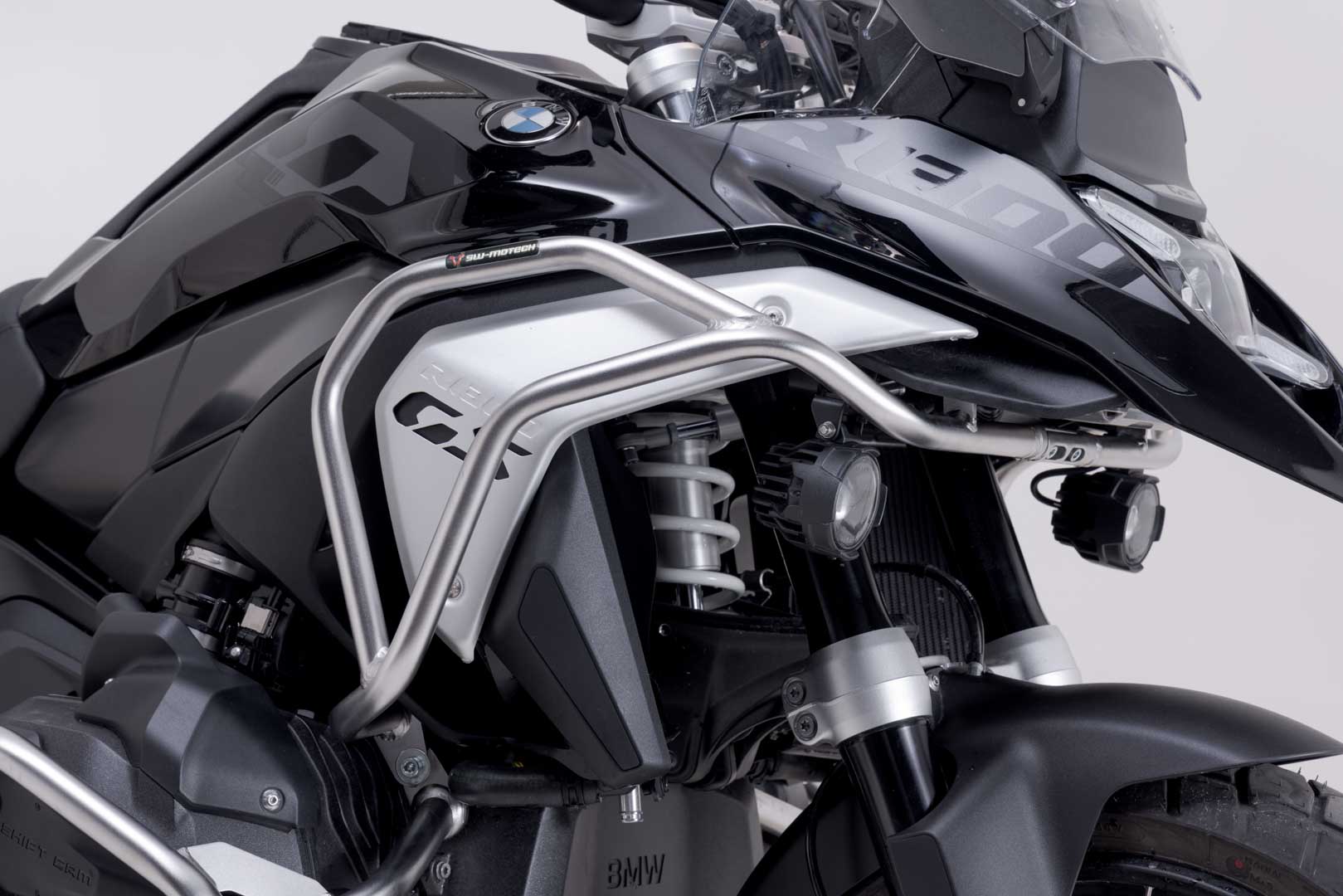 SW-Motech Övre krockbåge - Rostfritt stål. BMW R 1300 GS (23-). För OEM SBL. Figur 1