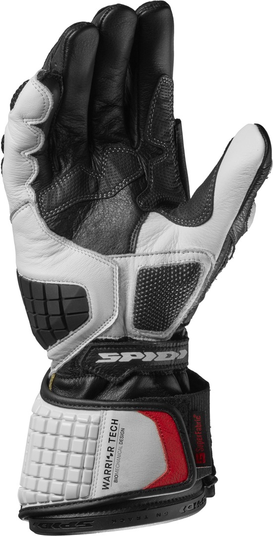 Spidi Carbo Track Evo Motorcykel handsker Sort/hvid S Figur 3