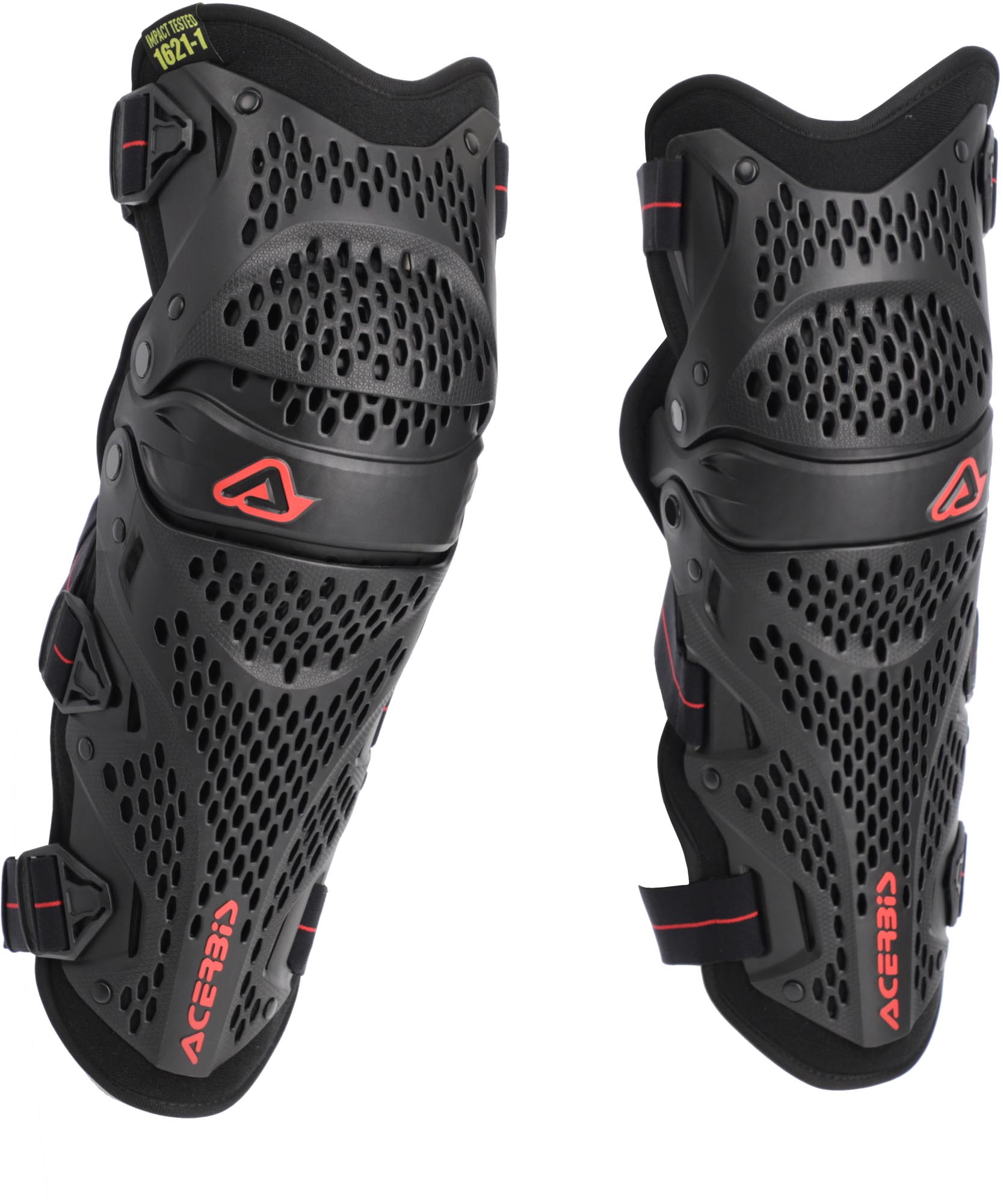 Acerbis Impact Pro Protecții pentru genunchi negru Figura 4