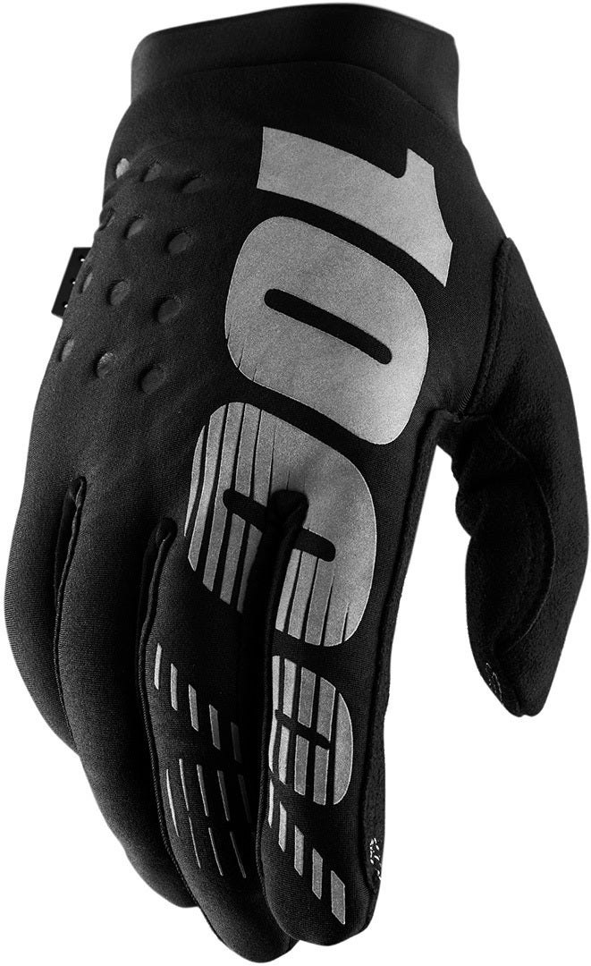 100% Brisker Handschuhe schwarz/grau L Abbildung 1