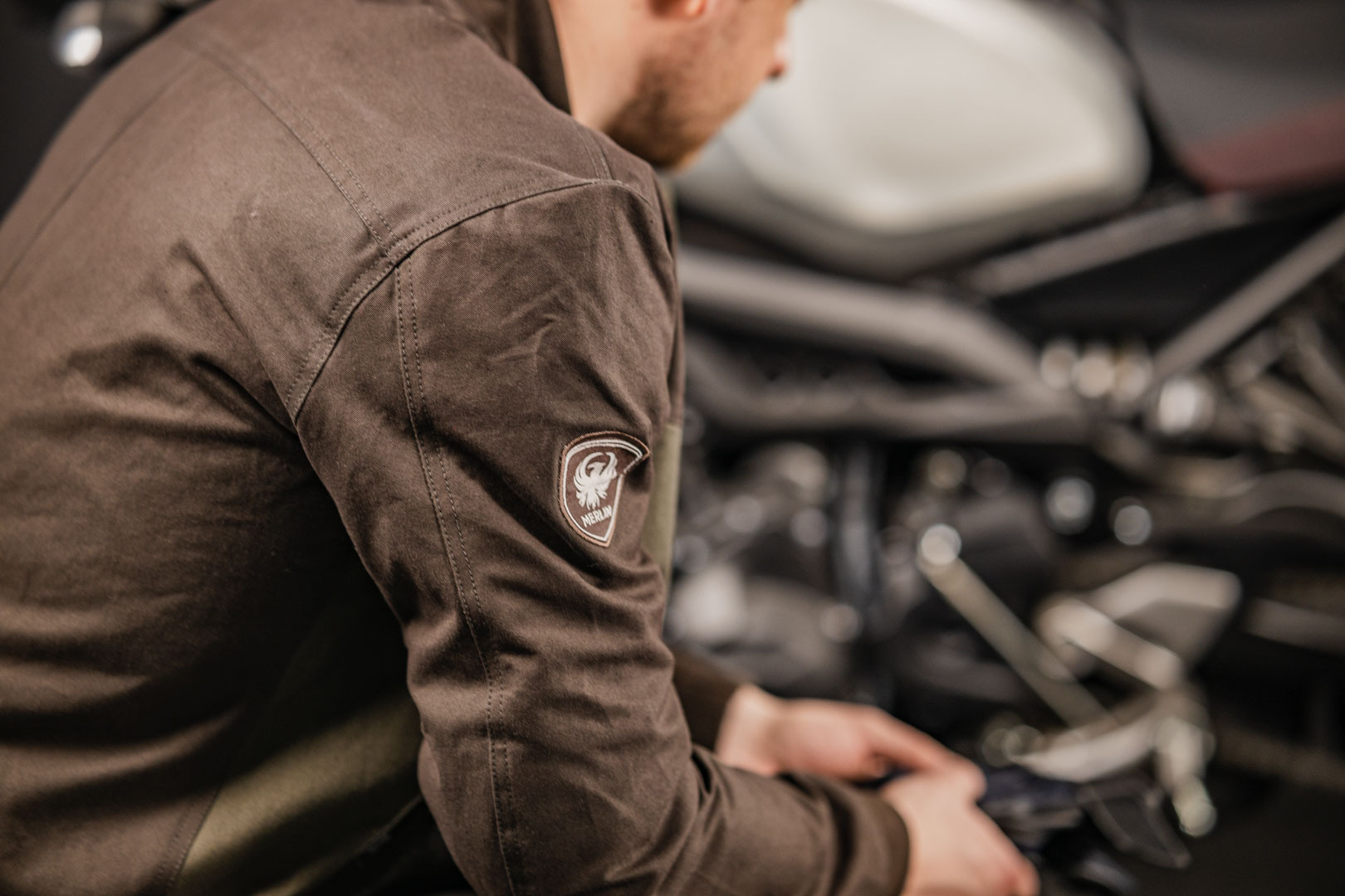 Merlin Hammer Motorcycle Textile Jacket M Figure 2