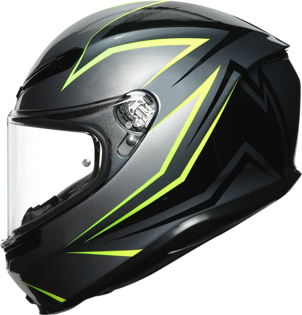 AGV K-6 Flash hjelm svart/grå/grønn S (55/56) Figur 5