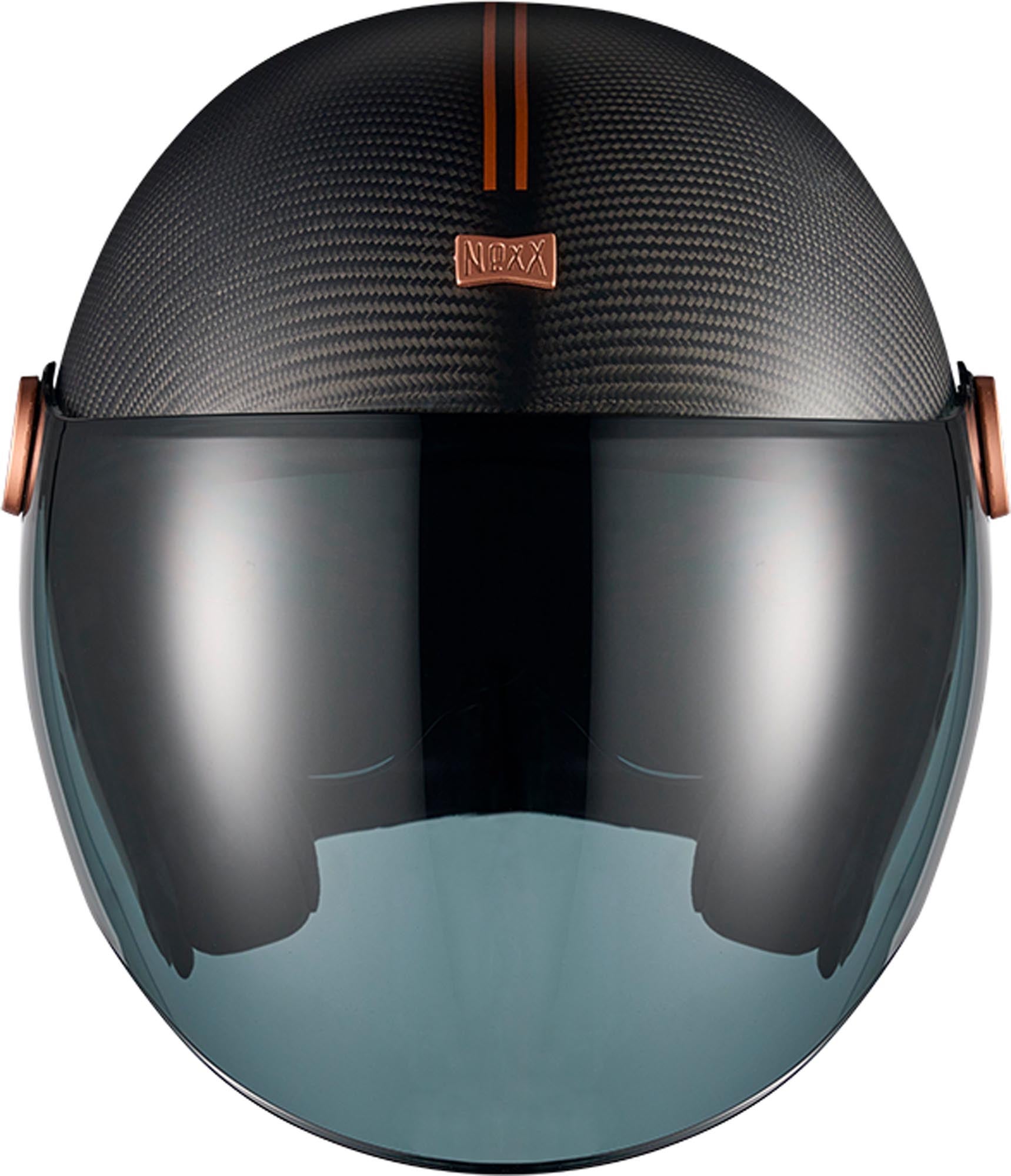 Side view of Nexx X.G30 Noiré Carbon Jet Helmet