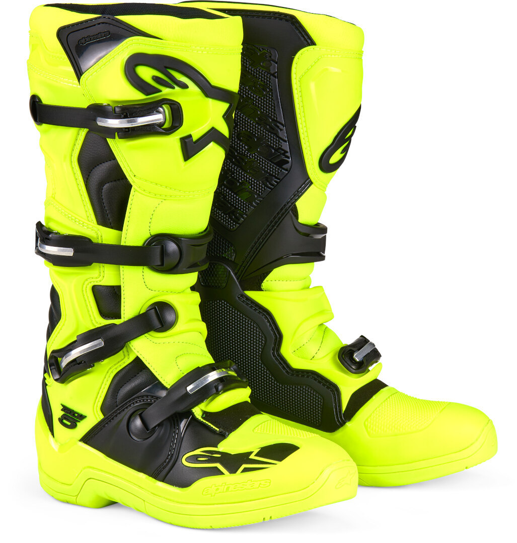 Alpinestars Tech 5 Bottes de motocross jaune 5 (38) Figure 1