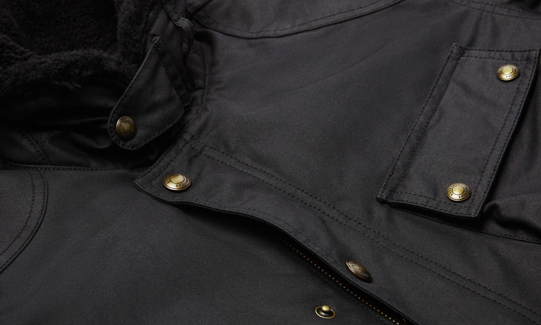 Belstaff Convoy Motorcycle Textile Jacket black L Figure 6