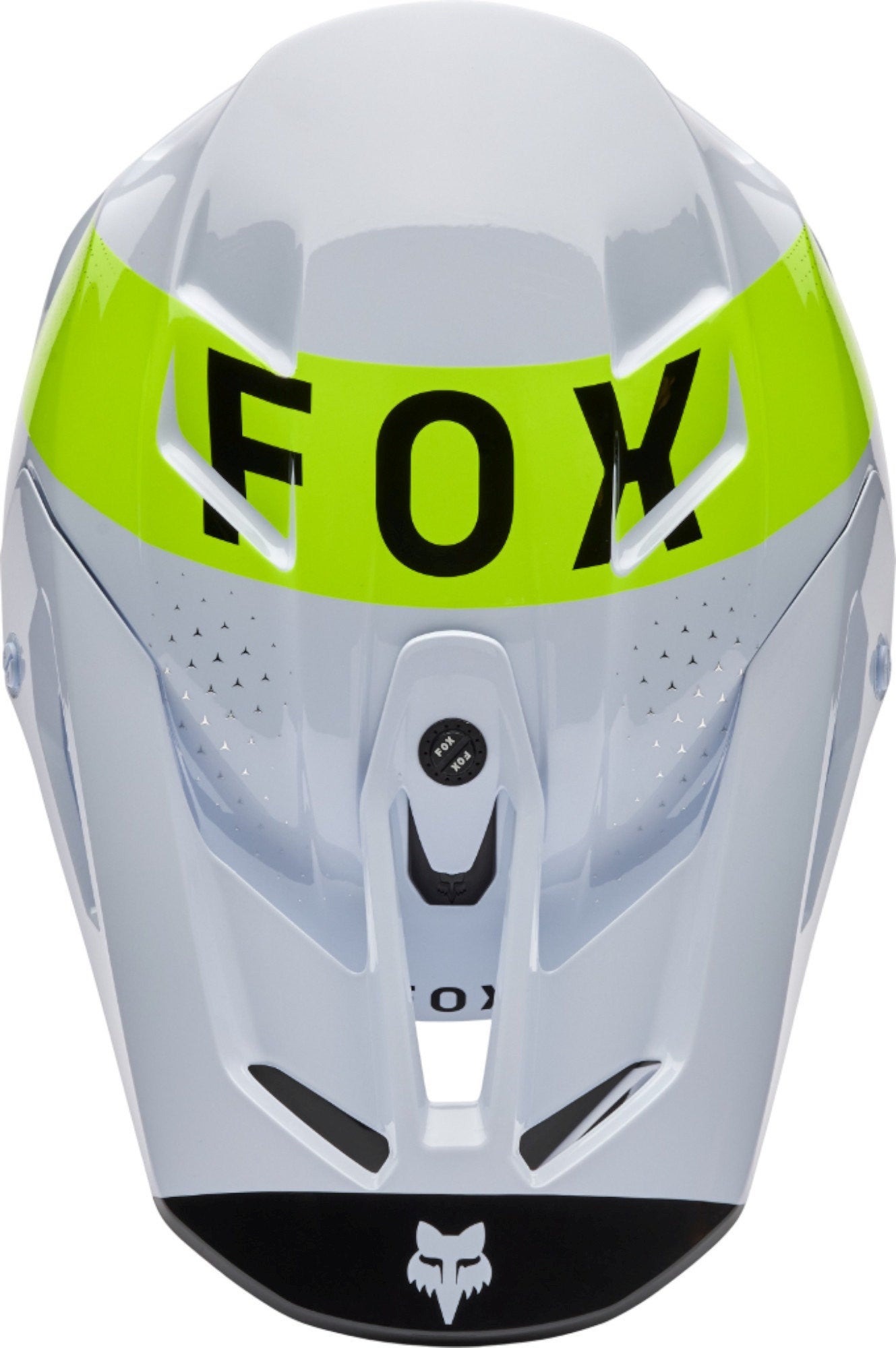 FOX V3 Tine Motorcross helm Wit XXL (63/64) Figuur 4