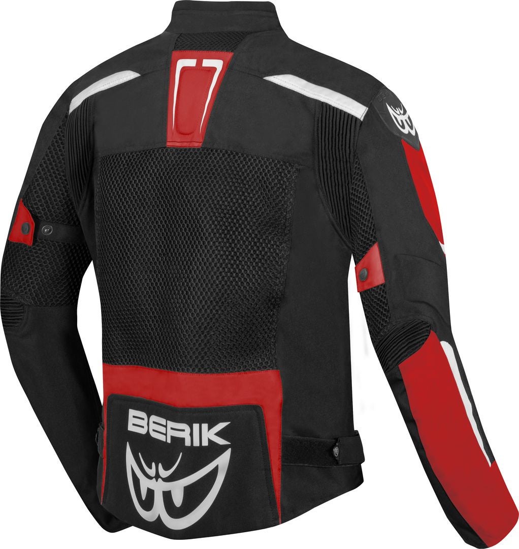 Berik X-Speed Air Motorcycle Textile Jacket black/white/red 50 Figure 2