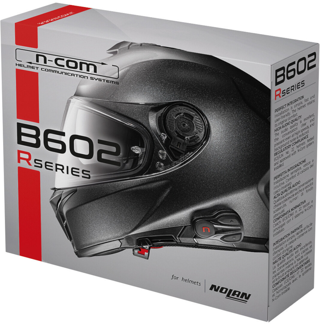 Nolan N-Com B602 R Sistem de comunicații Bluetooth Single Pack Figura 1