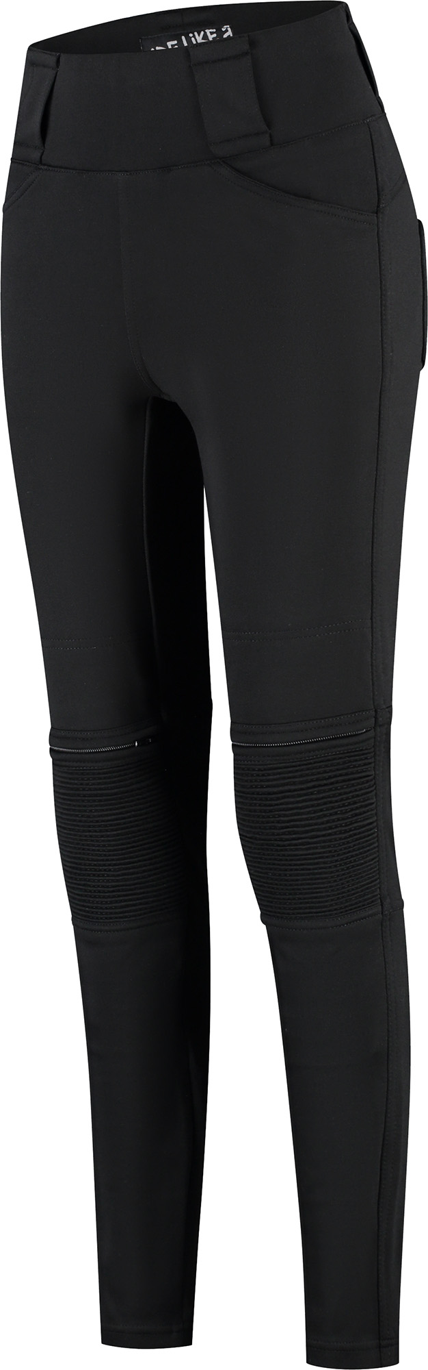 Rusty Stitches Cindy Damen Motorrad Leggings schwarz 38 Abbildung 1