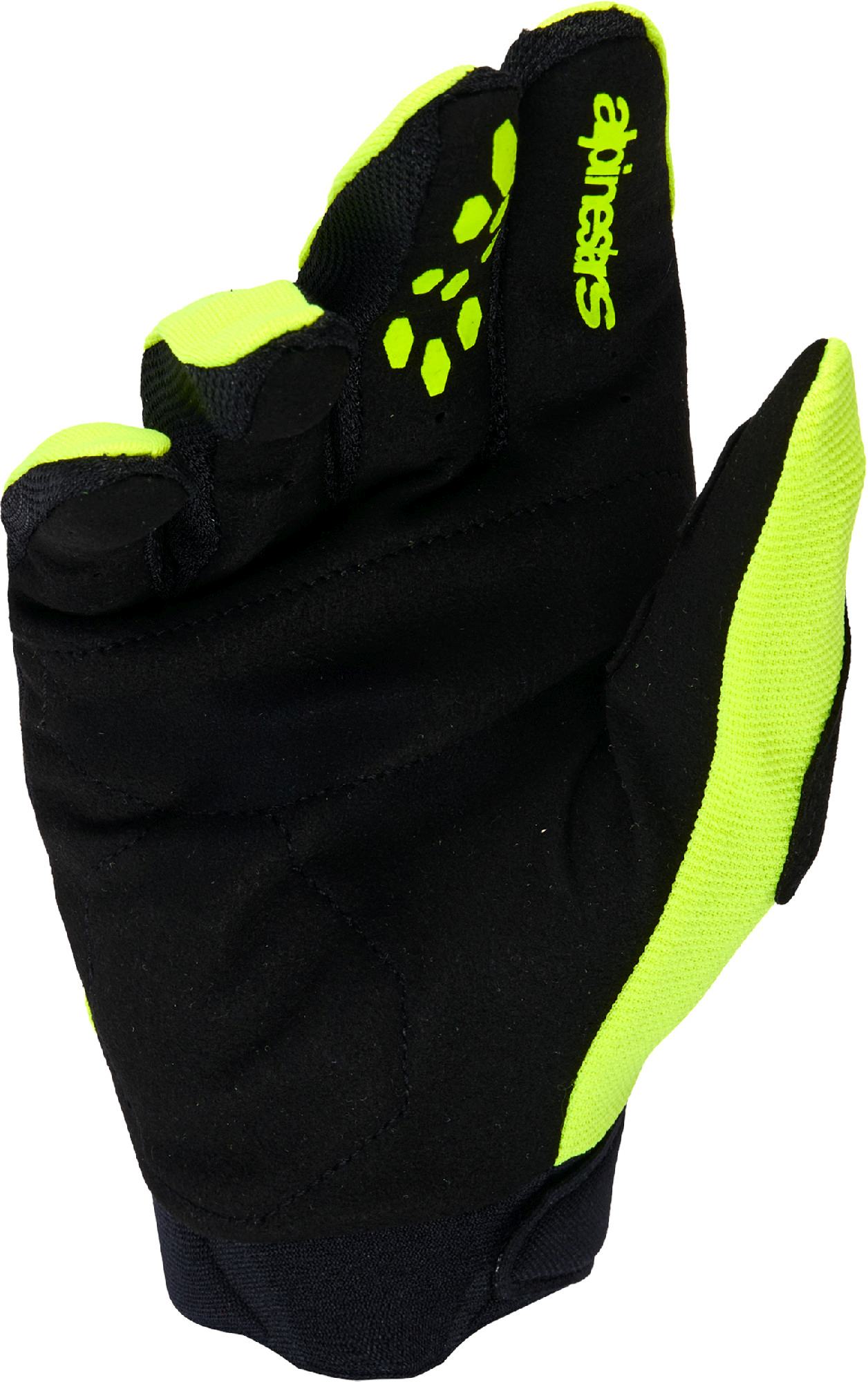 Alpinestars Full Bore V2 Guanti da motocross per ragazzi Giallo/nero neon S Figura 2