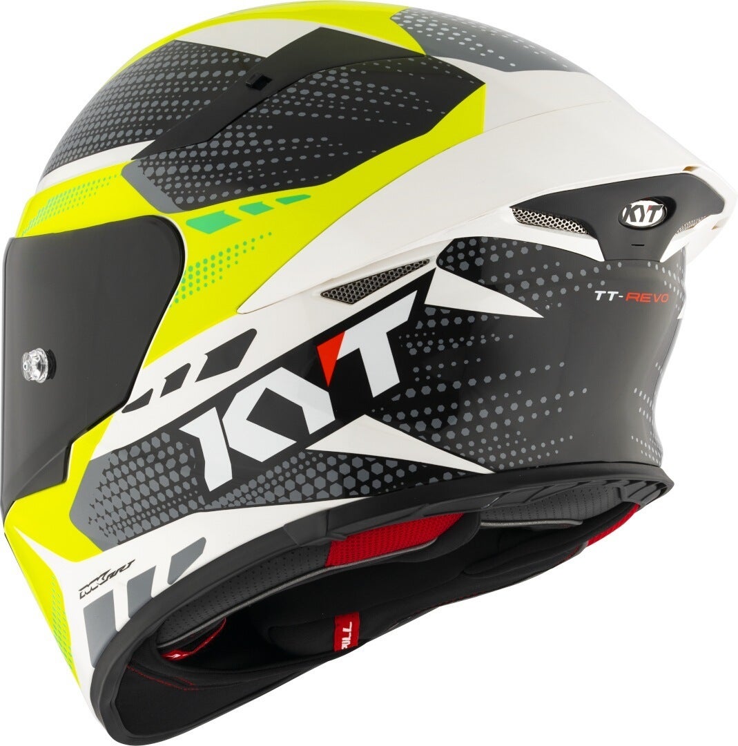 KYT TT-Revo Gear Hjelm sort/gul L (59/60) Figur 7