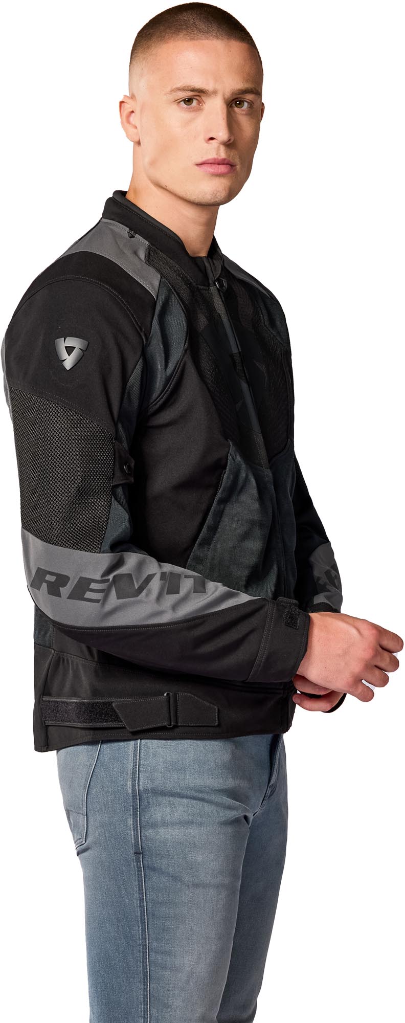 Revit Hyperspeed 3 GT Air Motorrad Textiljacke schwarz/grau M Abbildung 5