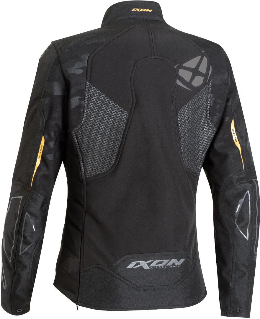 Ixon Cell Giacca tessile da donna nero/oro S Figura 2