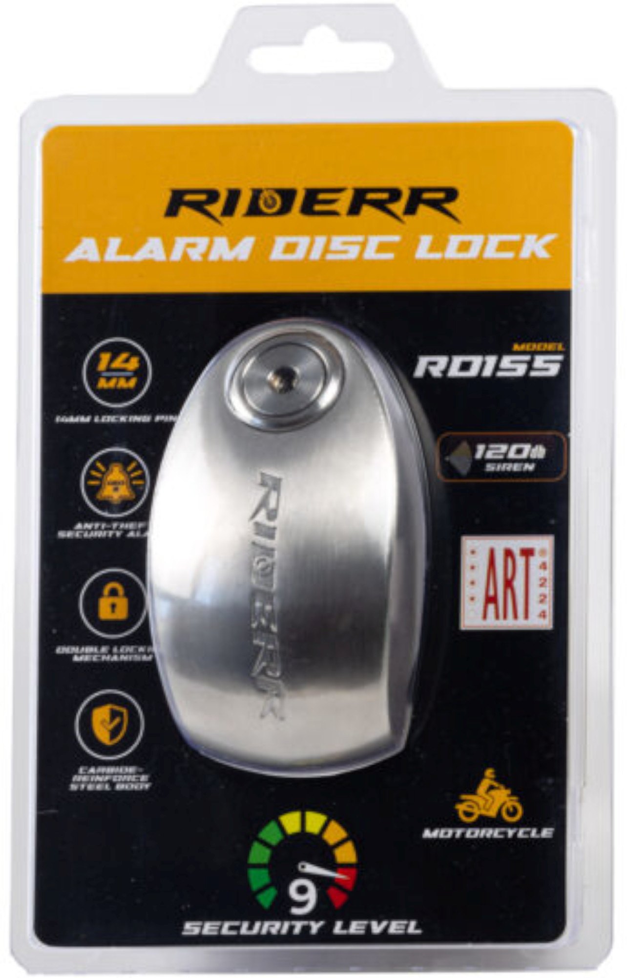 Riderr RD15S Blocare a discului de alarmă Figura 3