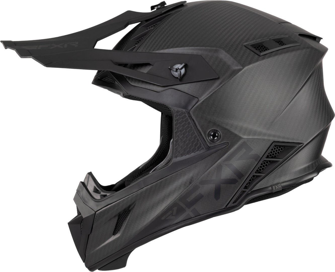 FXR Helium Carbon 2023 Casco Motocross nero XL (61/62) Figura 2