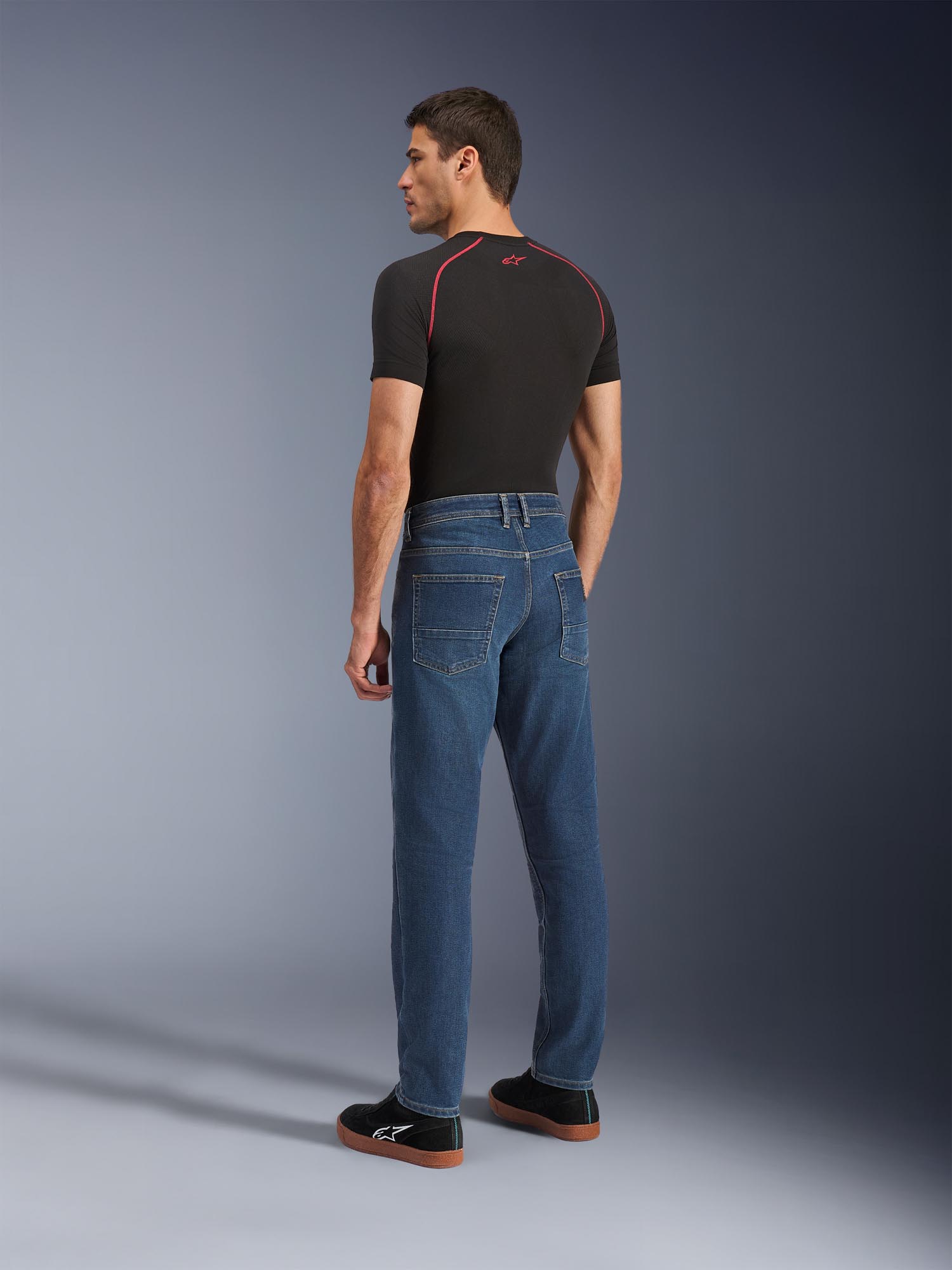 Side view of Alpinestars Flex-AST 5 Motorcycle Jeans