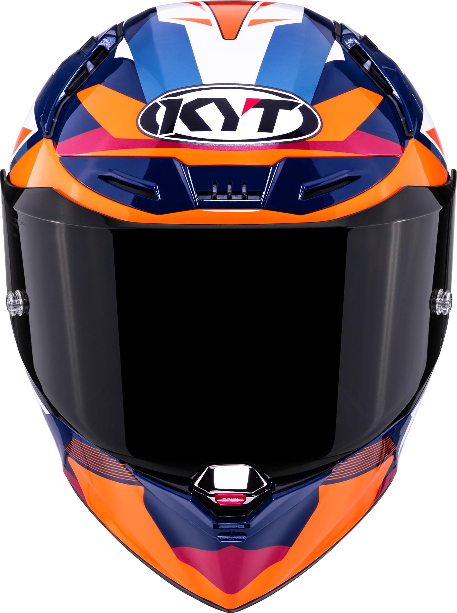 KYT R1R Diamond Cască Albastru/Portocaliu XL (61/62) Figura 8